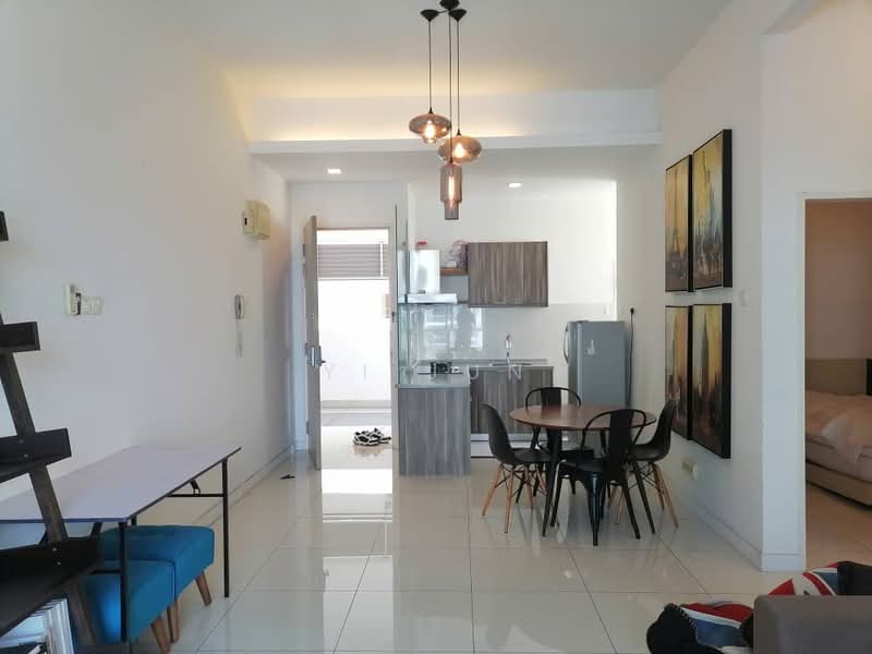 Service Residence for Rent at Skypod Residence - Yi Jun - Kitchen - PropertyGuru.com.my