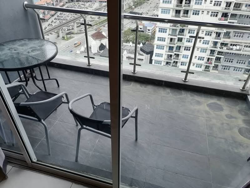 Service Residence for Sale at Skypod Residence - Yi Jun - Balcony - PropertyGuru.com.my