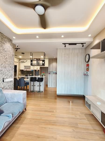 Kondominium untuk Disewa di Setia Sky Ville - Irene Ai Wah Ooi - Living Room - PropertyGuru.com.my