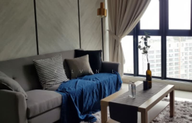 Service Residence for Rent at H2O Residences - Kelvin Lim - Living Room - PropertyGuru.com.my
