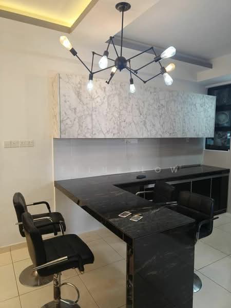 Service Residence for Rent at The Garden Residences - Serene Low - Kitchen - PropertyGuru.com.my