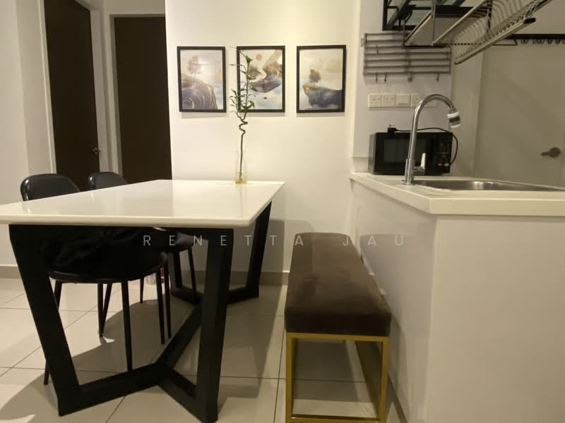 Service Residence for Rent at H2O Residences - Renetta Jau - Kitchen - PropertyGuru.com.my