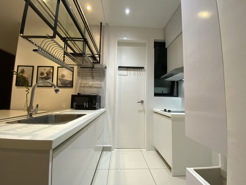 Service Residence for Rent at H2O Residences - Renetta Jau - Kitchen - PropertyGuru.com.my