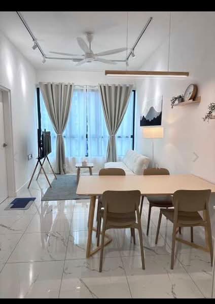 Servis Apartment untuk Disewa di Cubic Botanical - Grace Gan - Living Room - PropertyGuru.com.my