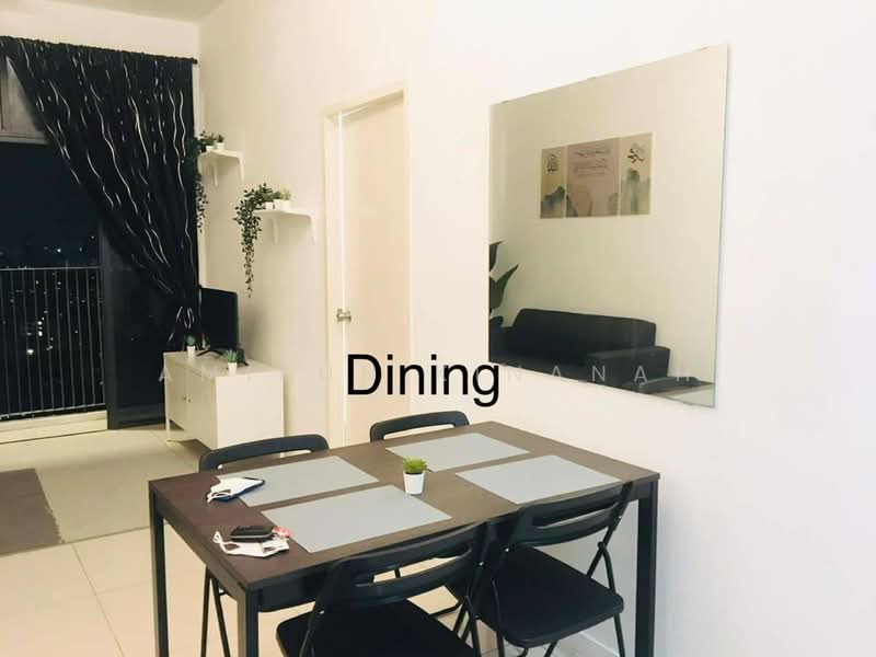 Service Residence for Rent at Lexa Residence @ The Quartz WM - Amirun Kinanah - Dining Room - PropertyGuru.com.my