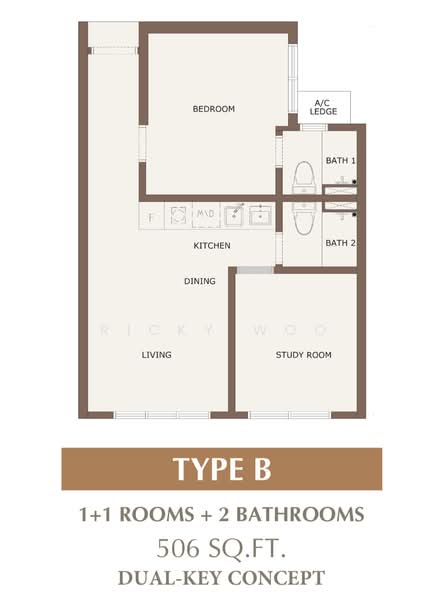 CTC SkyOne @ Bukit Chagar untuk Untuk Dijual - RM 688,372, Mac 2026 - PropertyGuru.com.my