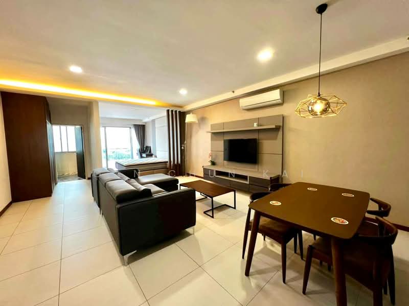 Kondominium untuk Disewa di The Landmark - Gan Chun Kai - Living Room - PropertyGuru.com.my