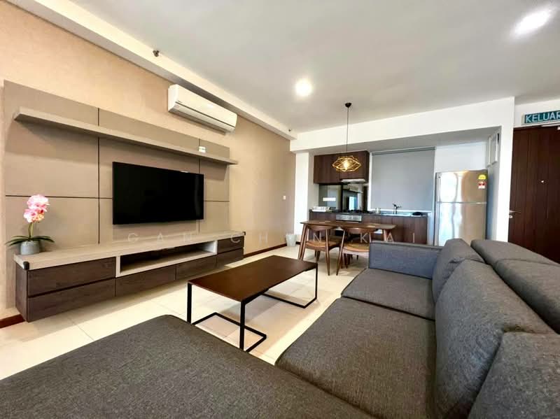 Kondominium untuk Disewa di The Landmark - Gan Chun Kai - Living Room - PropertyGuru.com.my