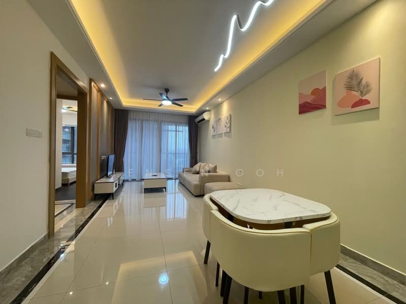 R&F Princess Cove Phase 1 untuk Untuk Disewa - RM 3,000 /bulan, Mac 2026 - Living Room - PropertyGuru.com.my