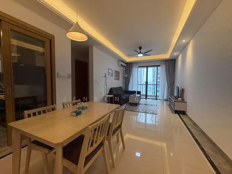 R&F Princess Cove Phase 1 untuk Untuk Disewa - RM 3,000 /bulan, Mac 2026 - Living Room - PropertyGuru.com.my