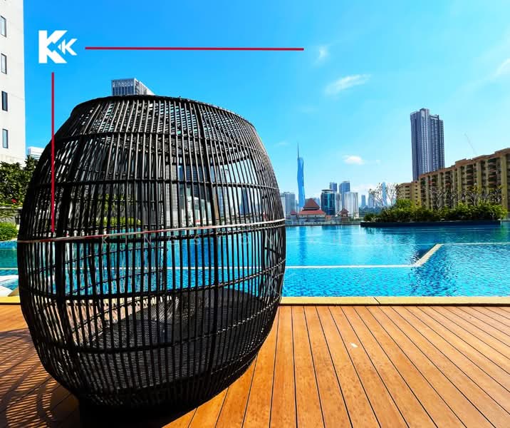 Service Residence for Sale at The Sentral Suites - Kingston Khoo - Pool - PropertyGuru.com.my