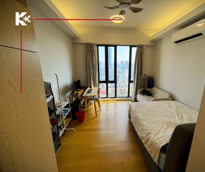 Service Residence for Sale at The Sentral Suites - Kingston Khoo - Bedroom - PropertyGuru.com.my