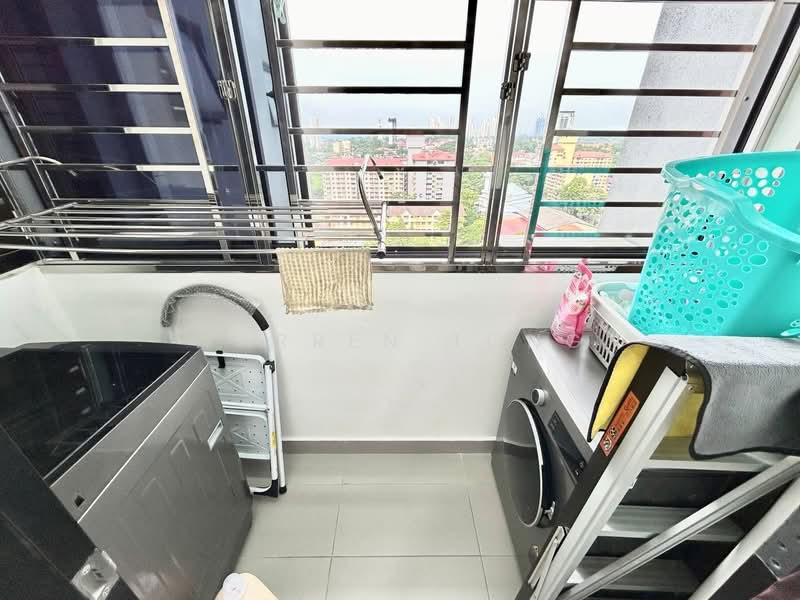 Service Residence for Sale at Veranda Residence - Warren Tong - Balcony - PropertyGuru.com.my