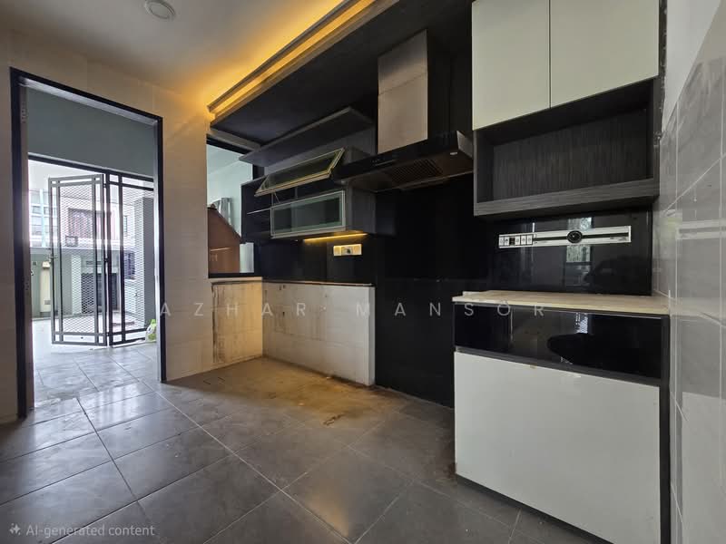 Saffron Hills Denai Alam untuk Untuk Dijual - RM 1,388,000, Mac 2026 - Wet Kitchen - PropertyGuru.com.my