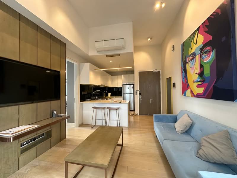 Service Residence for Rent at Star Residences One - Leon Lee - Living Room - PropertyGuru.com.my
