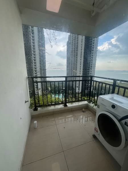 Ataraxia Park @ Forest City untuk Untuk Disewa - RM 1,900 /bulan, Apr 2026 - Balcony - PropertyGuru.com.my
