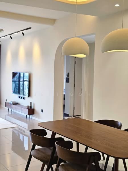 Service Residence for Rent at Duta Park Residences - Jett Goh - Living Room - PropertyGuru.com.my