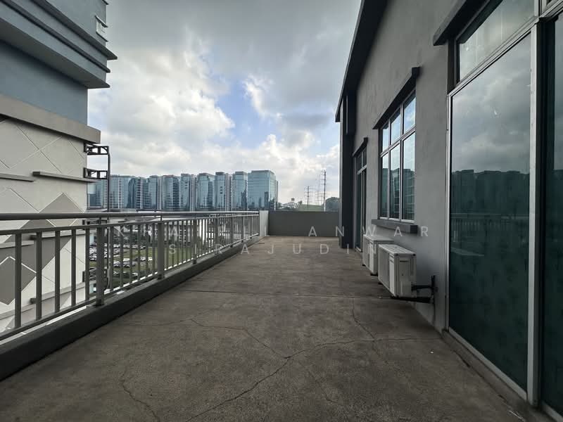 Service Residence for Sale at E-Tiara - Khairil Anwar Sirajudin - Balcony - PropertyGuru.com.my