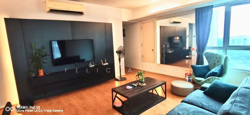 Service Residence for Rent at i-Zen @ Kiara 1 - Felicia Poh - Living Room - PropertyGuru.com.my