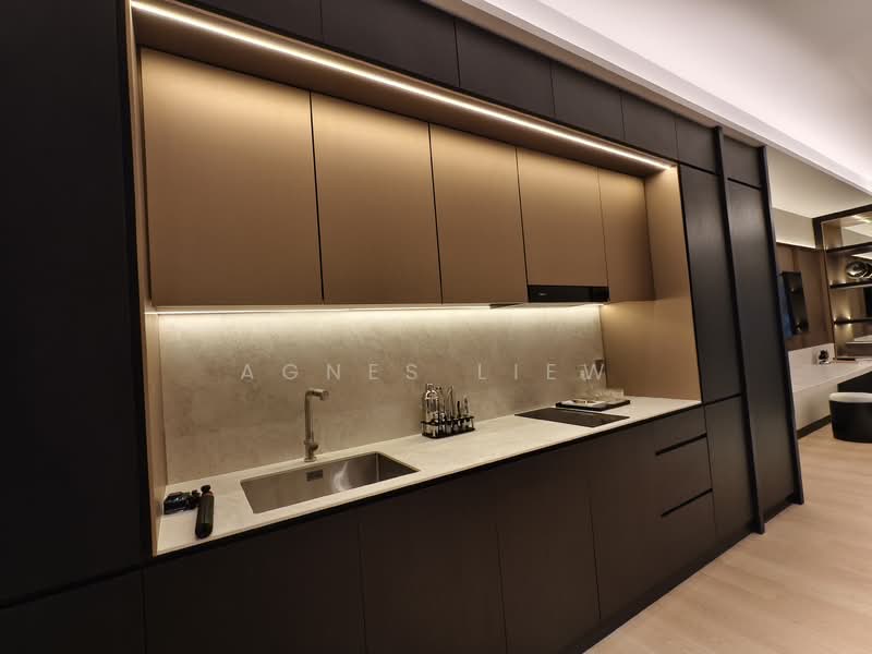 Service Residence for Sale at Armani Hallson KLCC - Agnes Liew - Kitchen - PropertyGuru.com.my
