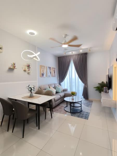 Service Residence for Rent at The M @ Medini Macrolink - Ethan Gan - Living Room - PropertyGuru.com.my