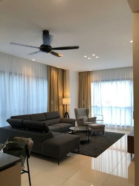 Service Residence for Rent at Aria - Melvin Siew - Living Room - PropertyGuru.com.my