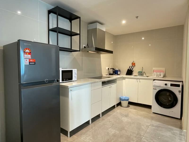 Service Residence for Sale at Ooak Serviced Apartments @ Kiara 163 - Cathrine Lin - Kitchen - PropertyGuru.com.my