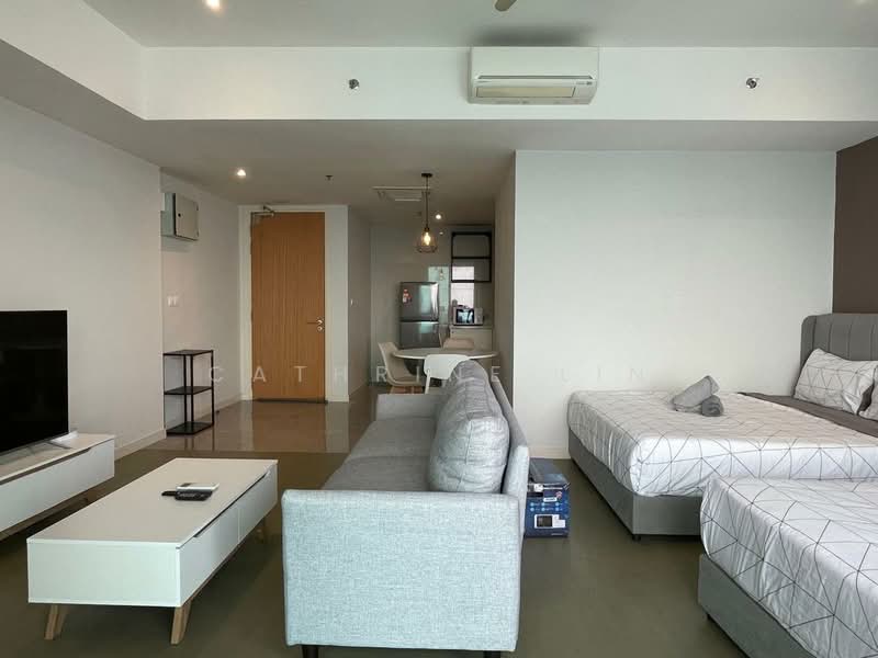 Service Residence for Sale at Ooak Serviced Apartments @ Kiara 163 - Cathrine Lin - Living Room - PropertyGuru.com.my