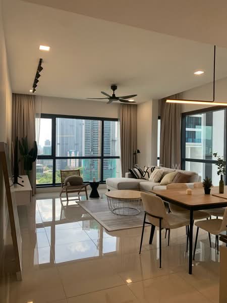 Service Residence for Rent at Aria - Melvin Siew - Living Room - PropertyGuru.com.my