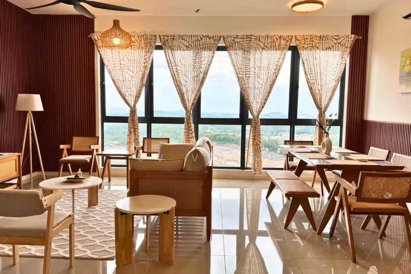 Condominium for Sale at Ceria Residences, Cyberjaya - JV Voon - Living Room - PropertyGuru.com.my