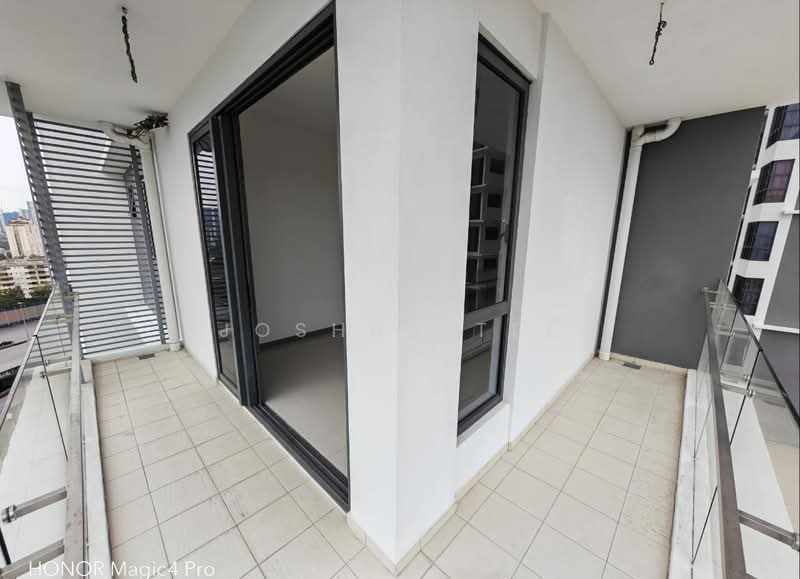 Service Residence for Sale at United Point (Residensi Berpadu) - Joshua Tee - Balcony - PropertyGuru.com.my