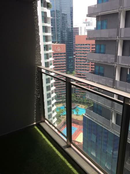 Kondominium untuk Disewa di Mercu Summer Suites - John Ng - Balcony - PropertyGuru.com.my