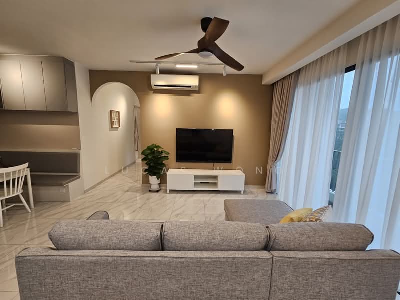 Condominium for Rent at South Brooks - Lucas Wong - Living Room - PropertyGuru.com.my