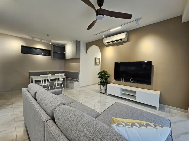 Condominium for Rent at South Brooks - Lucas Wong - Living Room - PropertyGuru.com.my