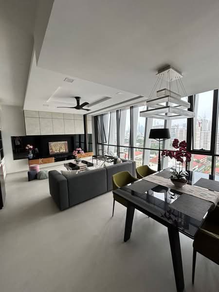 Condominium for Rent at The Capers @ Sentul East - Kelvin Chen - Living Room - PropertyGuru.com.my