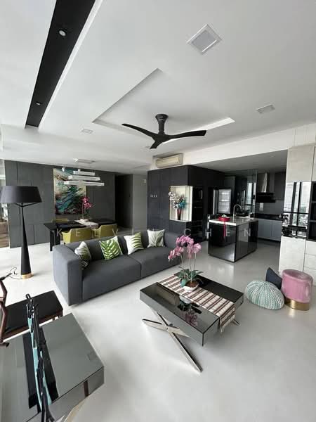 Condominium for Rent at The Capers @ Sentul East - Kelvin Chen - Living Room - PropertyGuru.com.my