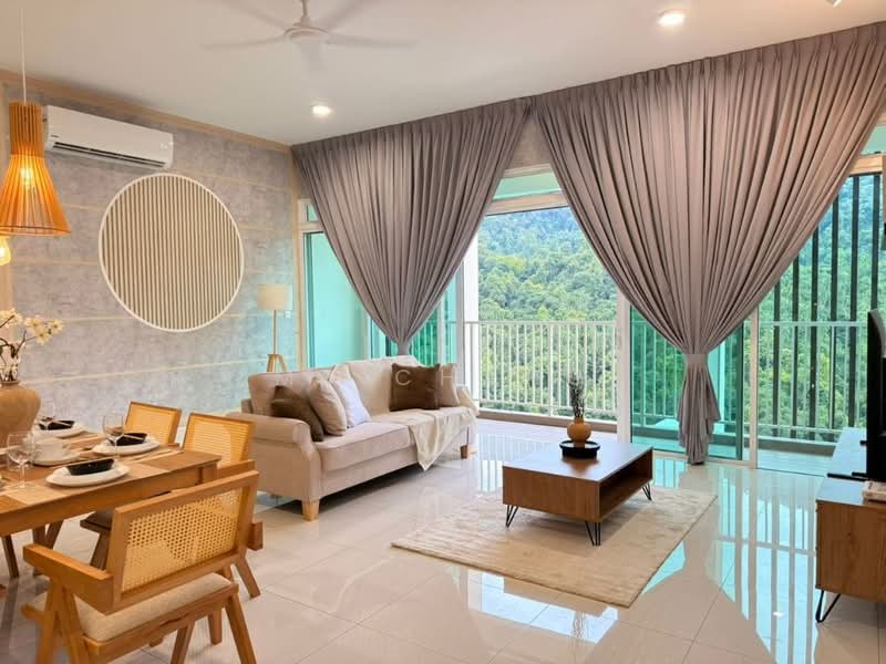 Ferringhi Residence 2 untuk Untuk Disewa - RM 4,400 /bulan, Mac 2026 - Living Room - PropertyGuru.com.my