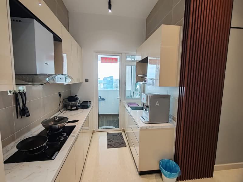 Service Residence for Sale at TriTower Residence @ Johor Bahru Sentral - Amber Ma - Kitchen - PropertyGuru.com.my