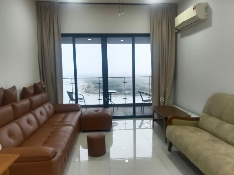 Royal Strand @ Country Garden Danga Bay untuk Untuk Disewa - RM 3,200 /bulan, Apr 2026 - Living Room - PropertyGuru.com.my