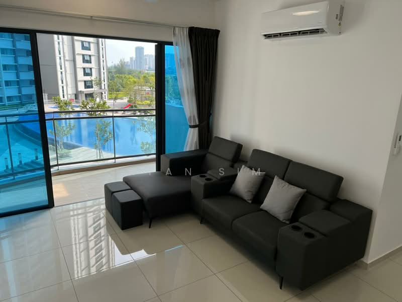 Waterside Residence untuk Untuk Disewa - RM 3,300 /bulan, Mac 2026 - Living Room - PropertyGuru.com.my
