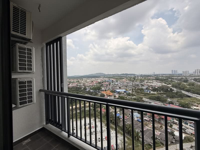 Service Residence for Sale at G Residence - Eliin Loo - Balcony - PropertyGuru.com.my
