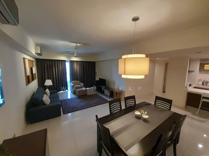 Condominium for Sale at Tiffani Kiara - Wayne Yap - Living Room - PropertyGuru.com.my