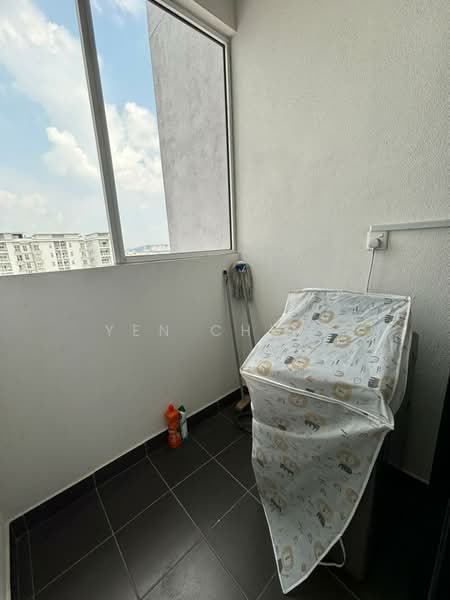 Service Residence for Rent at M Suite @ Desa Park North - Yen Ching - Balcony - PropertyGuru.com.my