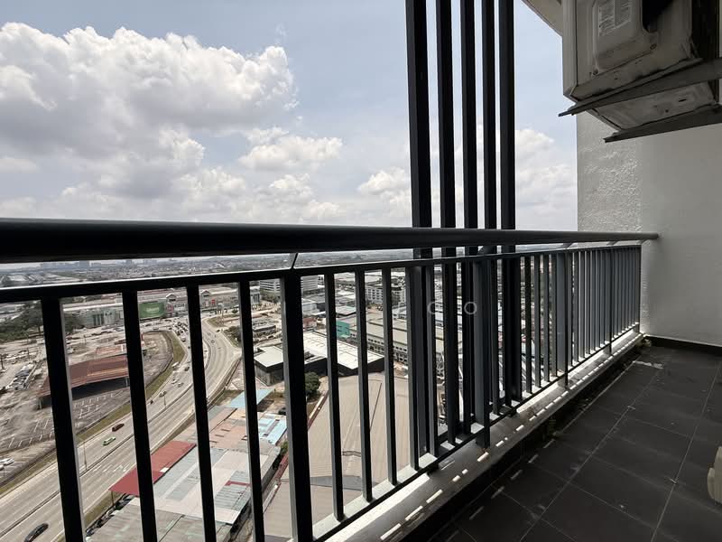 Service Residence for Sale at G Residence - Eliin Loo - Balcony - PropertyGuru.com.my
