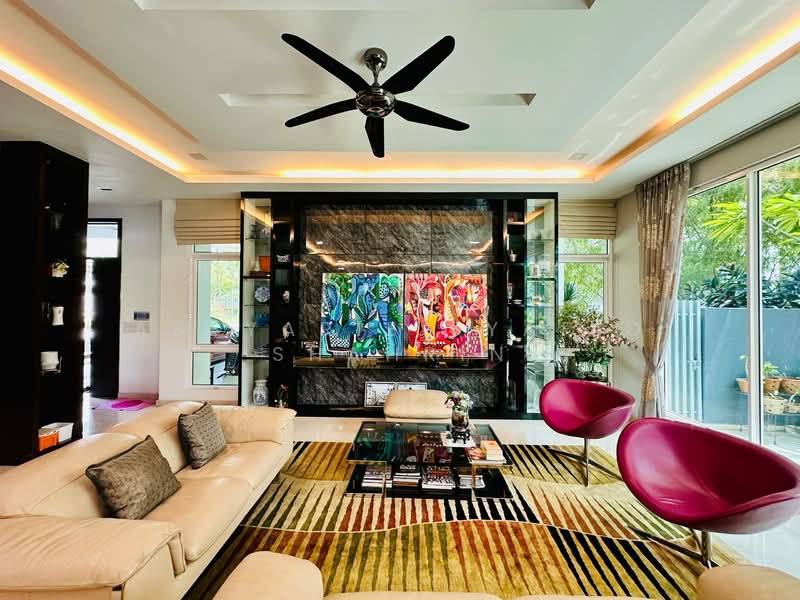 Bungalow for Sale in Cyberjaya (Selangor) - Absyarie Syafiq Shahrin - Living Room - PropertyGuru.com.my