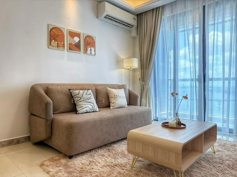 R&F Princess Cove Phase 2-Seine Region untuk Untuk Disewa - RM 3,000 /bulan, Mac 2026 - Living Room - PropertyGuru.com.my