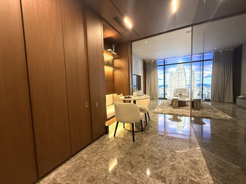 Service Residence for Sale at CloutHaus Residences - Lily Ho - Living Room - PropertyGuru.com.my