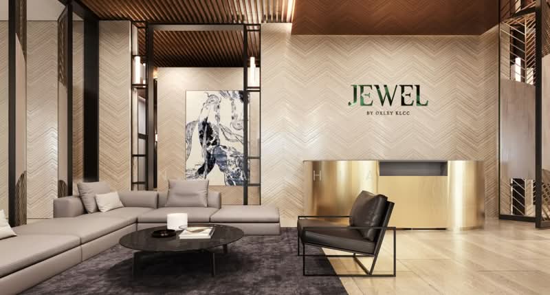 Service Residence for Sale at Jewel by Oxley KLCC - Nova Chua - Lobby - PropertyGuru.com.my