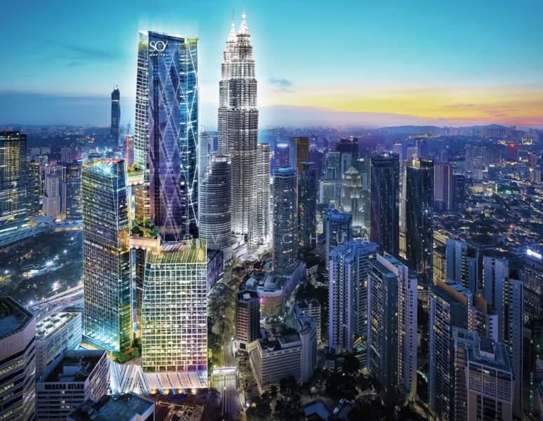 Service Residence for Sale at SO Sofitel Kuala Lumpur Residences - Nova Chua - Exterior - PropertyGuru.com.my