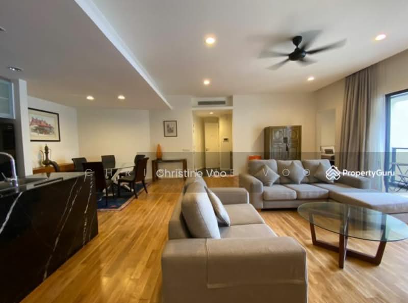 Service Residence for Sale at St Mary Residences - Christine Voo - Living Room - PropertyGuru.com.my